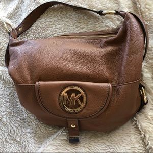 Michael Korda Saddle Brown Handbag